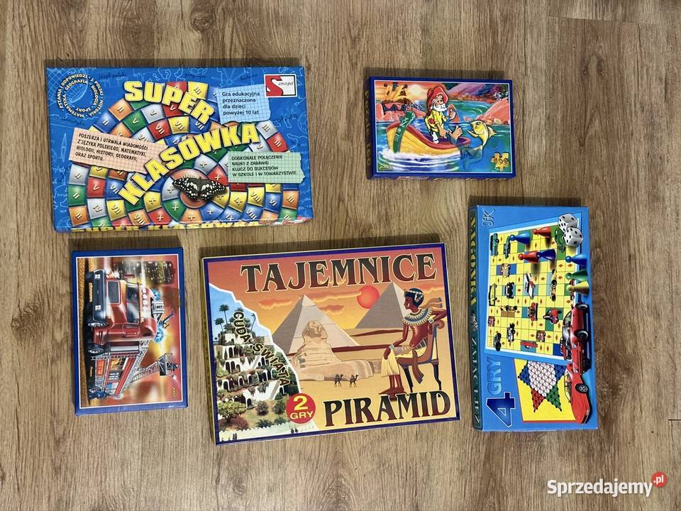 Planszówki i puzzle dzieci mazowieckie