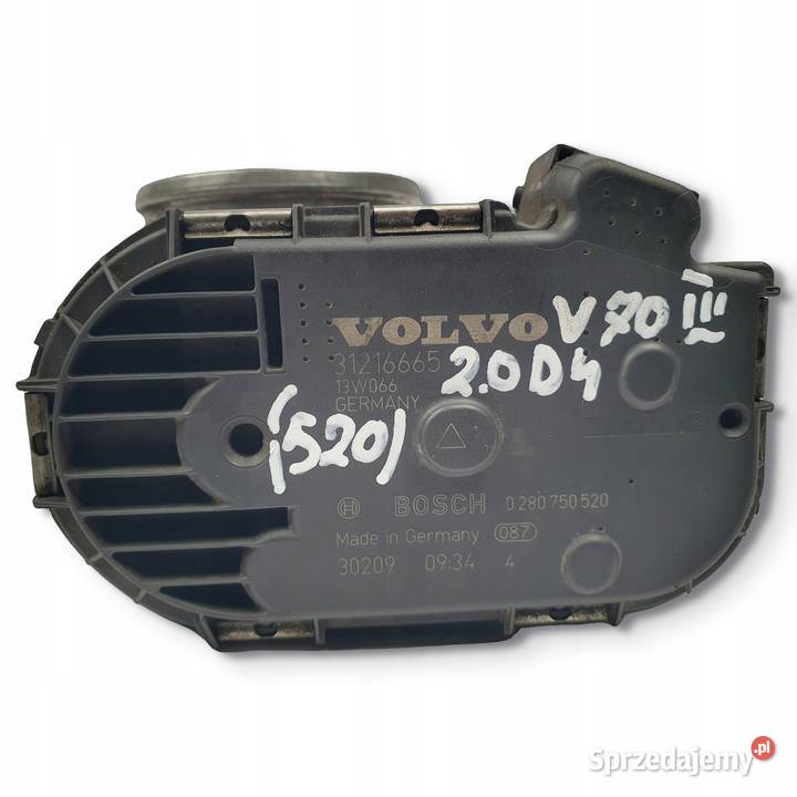 PRZEPUSTNICA Volvo V70 III 20 D3 D4 31216665 Chełm