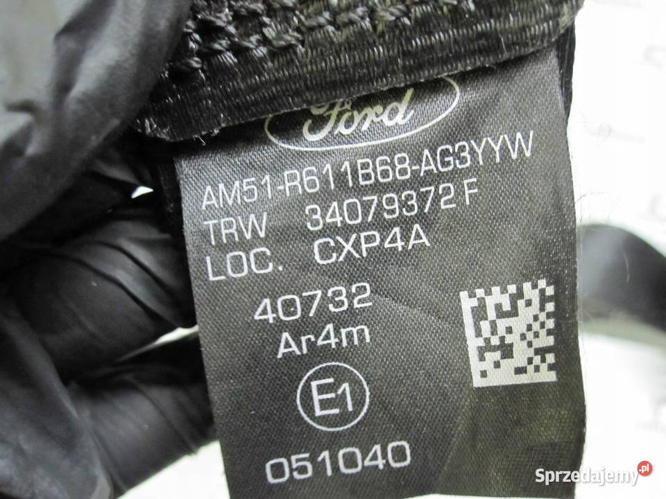 FORD C MK2 II 13r pas bezpieczeństwa prawy tył