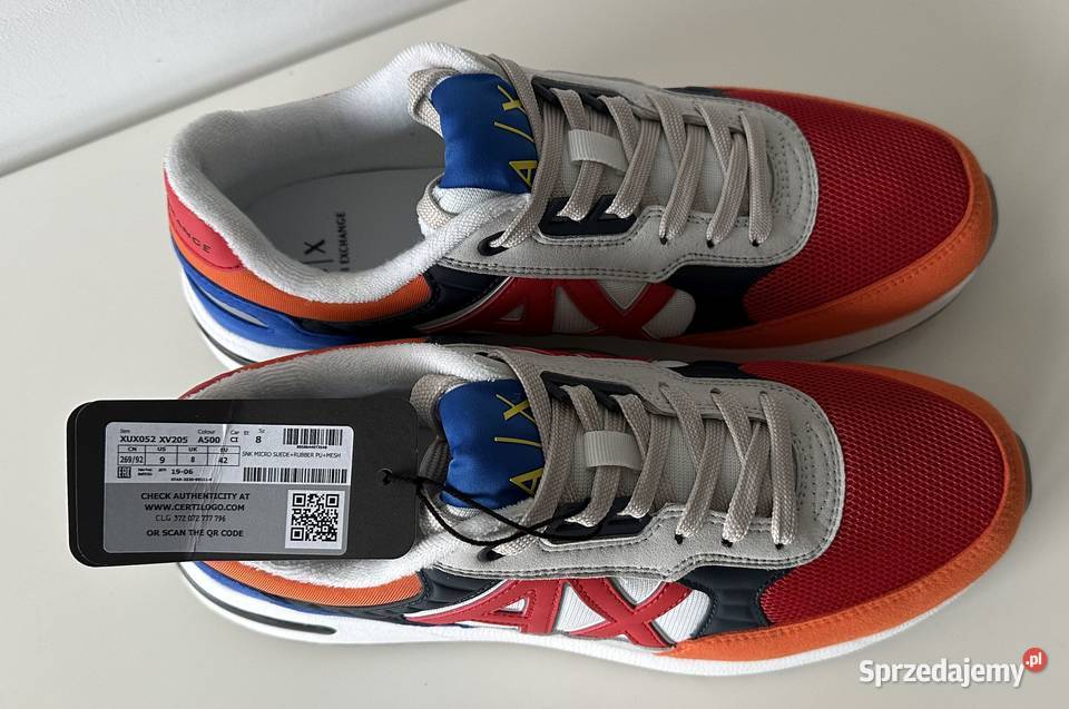 ARMANI EXCHANGE buty sportowe rozmiar 42 Szczecin