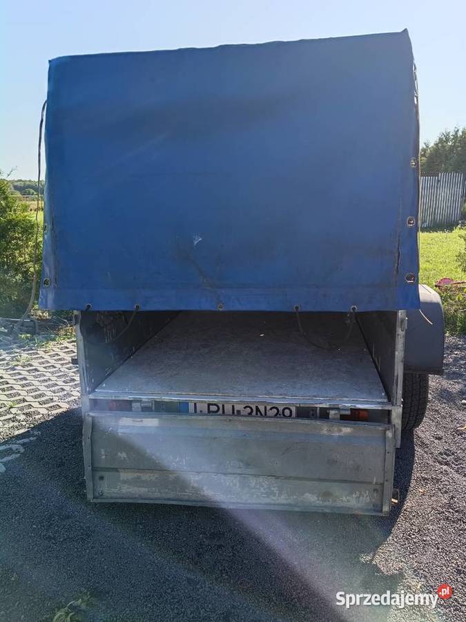 Przyczepka dmc 750 zarejestrowana Puławy