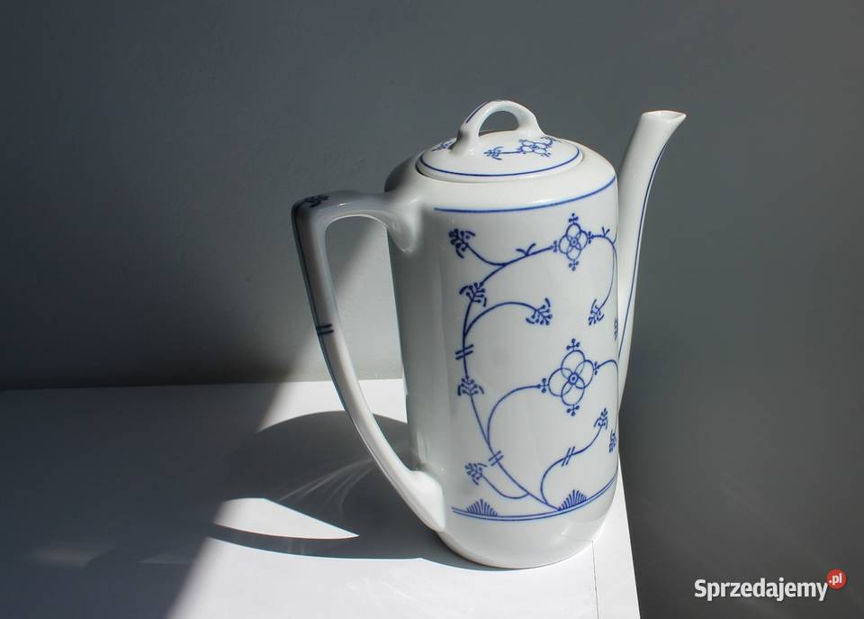 BIAŁA PORCELANA DZBANEK WZÓR SŁOMKOWYJAGER Gliwice
