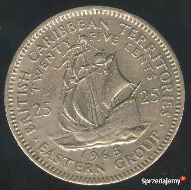 British Caribbean Territories 20 centów 1965 Brwinów