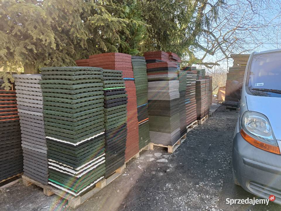 Płyty gumowe NOWE małopolskie Pawlikowice sprzedam