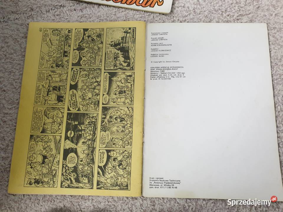 Kajko i kokosz Złoty Puchar cz1 i 2 wydanie 1 Gdynia