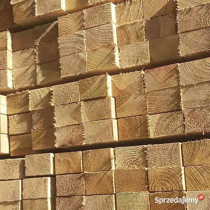 łaty impregnowanebudowlane 38x58X400 Brzeźno