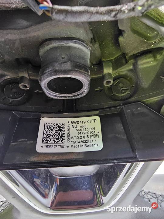 KIEROWNICA SKÓRA MULTIFUNKCJNA AUDI A4 B9 A5 8W Przystajń