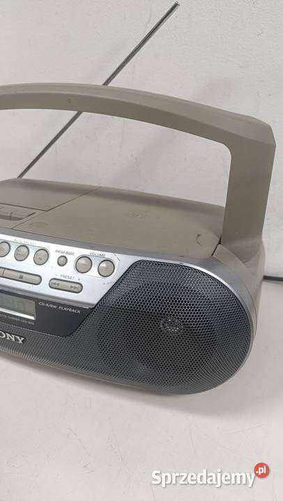 SONY CFDS05 Radioodtwarzacz kasetowy z CD wielkopolskie Poznań sprzedam