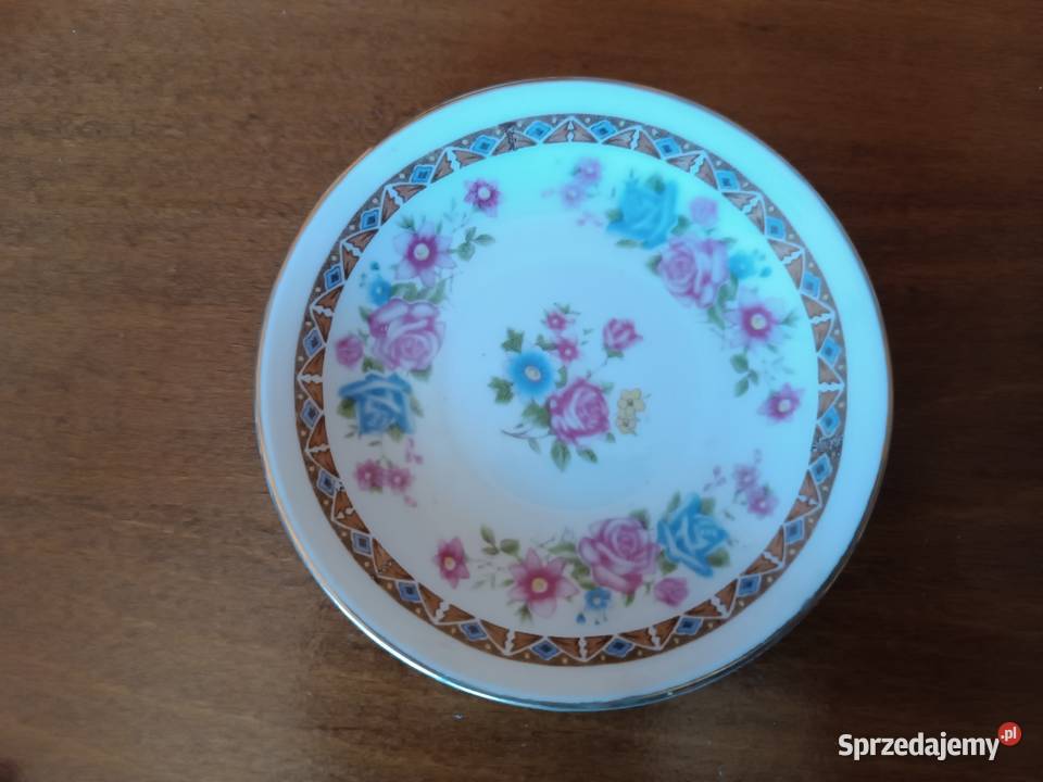 Zestaw 6 filiżanek z podstawkami do mokki śląskie Szczyrk