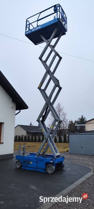 Podnośnik nożycowy zwyżka 10 m Genie GS 2646 Bieliny