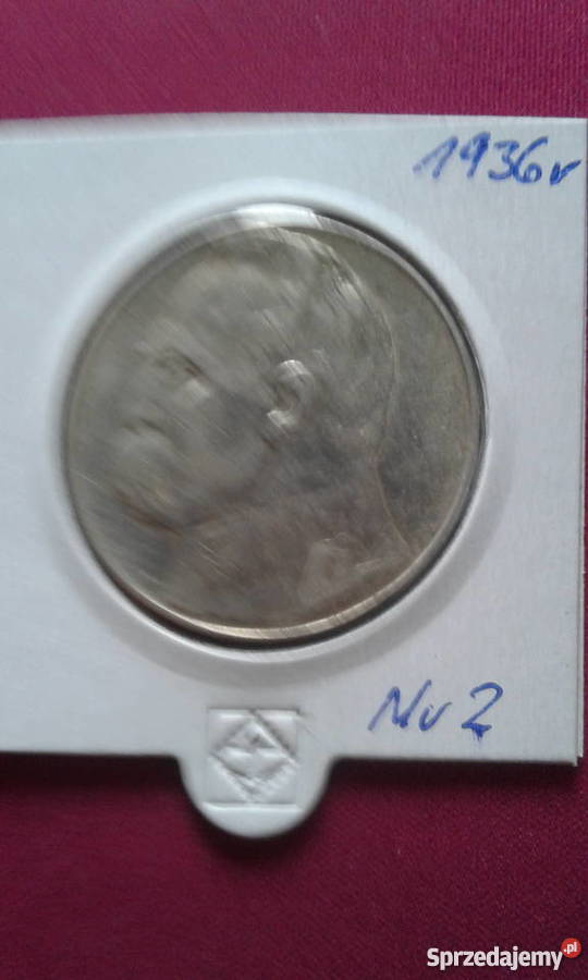10 JPiłsudski 1936 r pięknaoryginał 2
