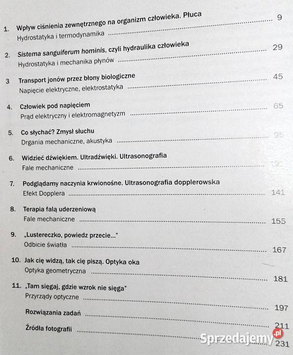 Niebezpieczne związki fizyki z medycyną Cz 1 Pozostałe Chełm sprzedam