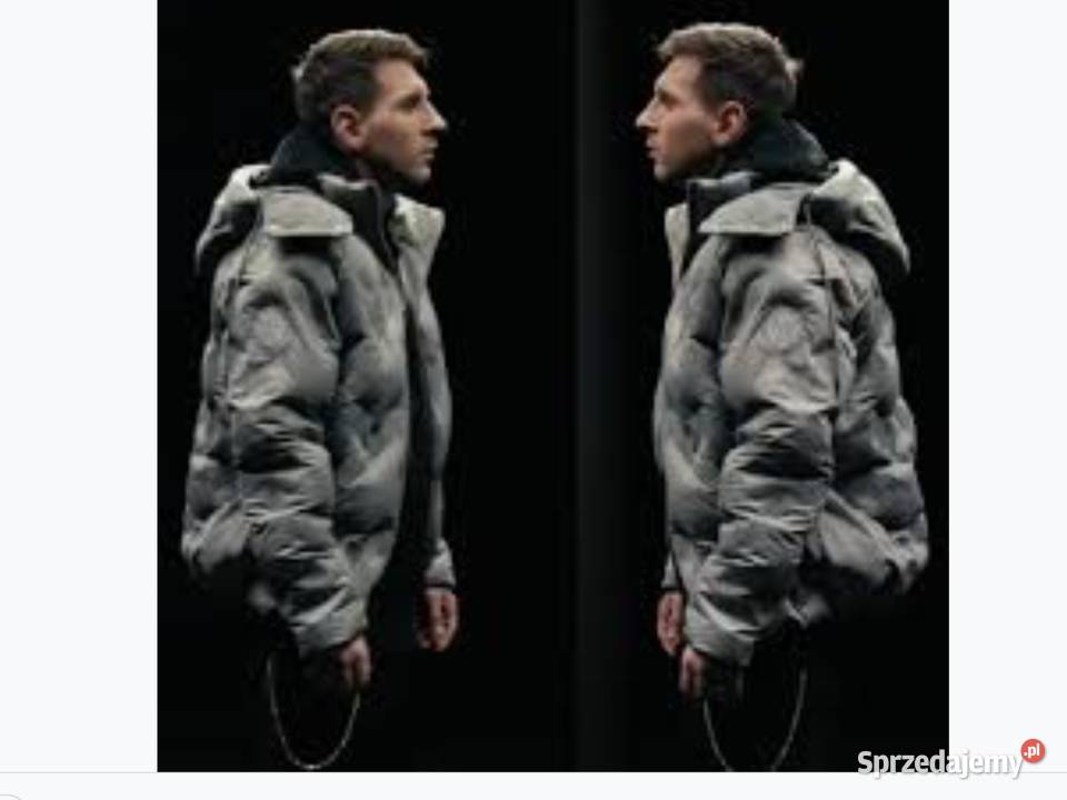 Kurtka Pikowana z Kapturem Męska MESSI XL NOWA