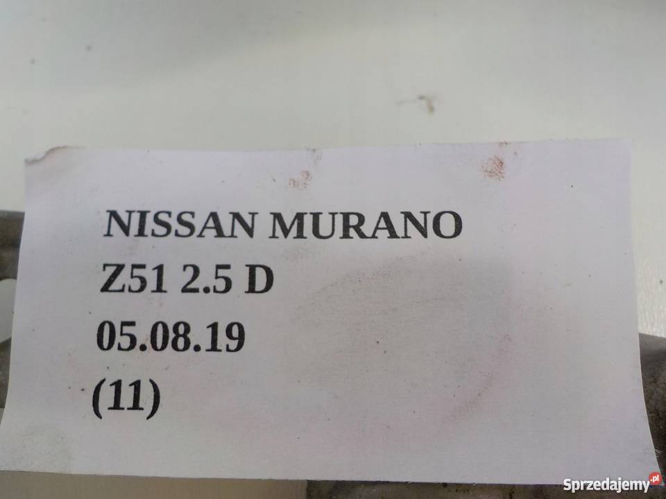 OSŁONA KOLEKTORA WYDECHOWEGO NISSAN MURANO Z51 Nowy Tomyśl