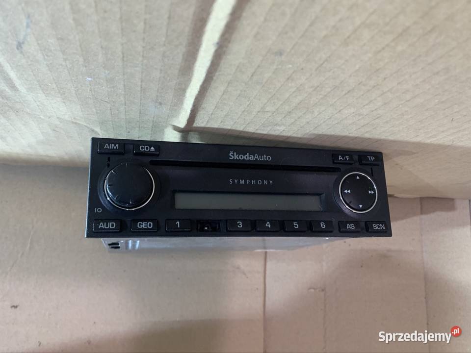 Radio symphony skoda octavia I 1 Szczecin