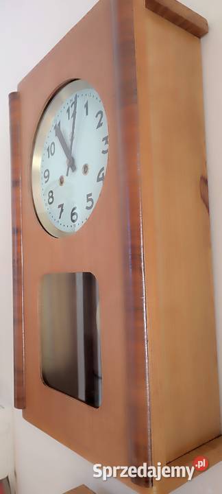 Zegar wiszący Metron mechanizm sprawny Mielec