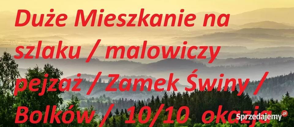 3pok 99met gmina Bolków BALKON PIWNICA OGRÓD blok dolnośląskie Wolbromek sprzedam