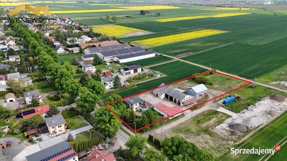 Dom z zabudowaniami działka 5300m Kościeleczki sprzedam