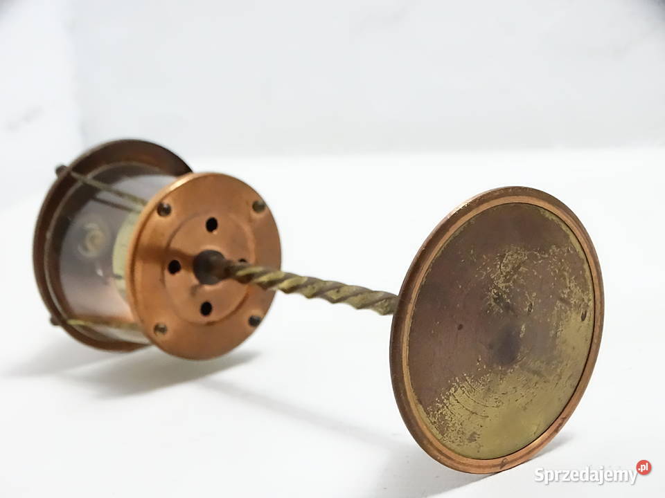 Stary Termometr Miedziany Latarnia Vintage Made lubelskie Biłgoraj sprzedam