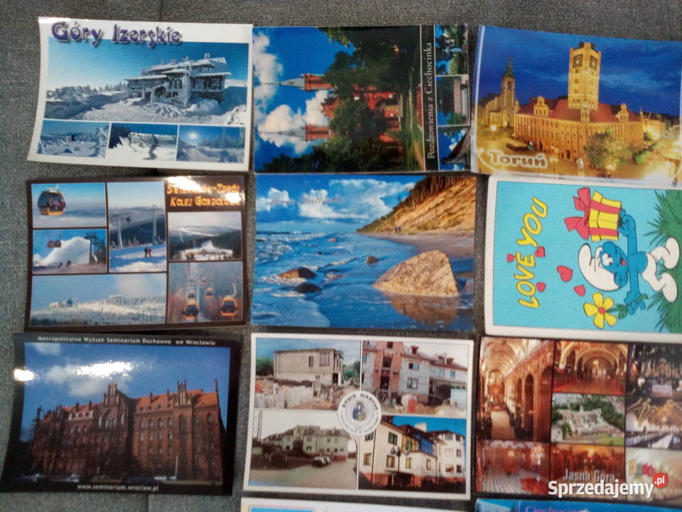 Stare widokówki zestaw 2 czyste nieopisane