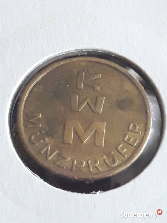 Żeton parkingowy Niemcy wielkopolskie Konin