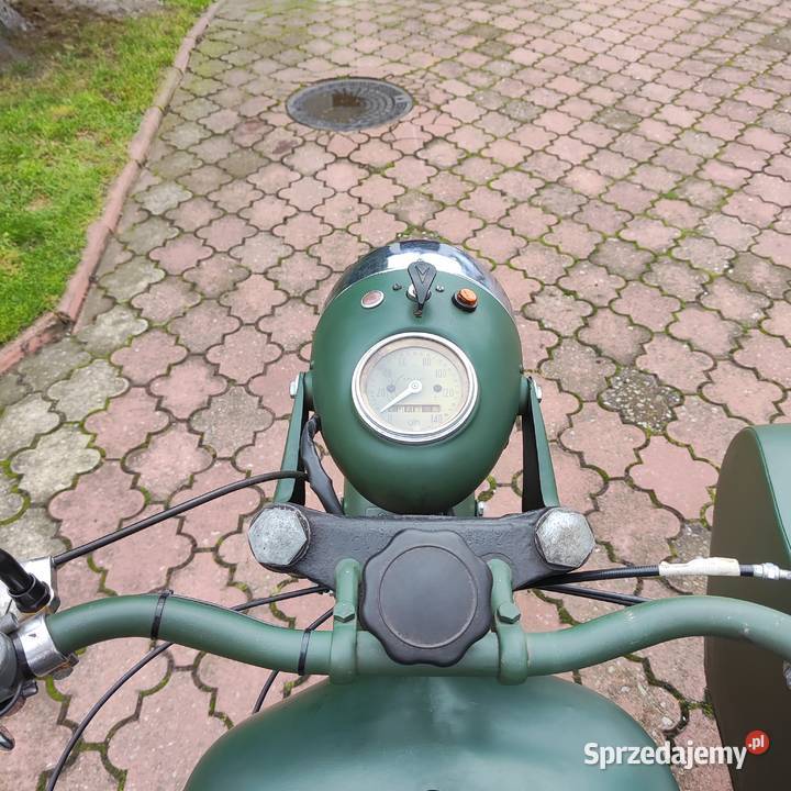 KMZ K750 z koszem bocznym renowacji Koło