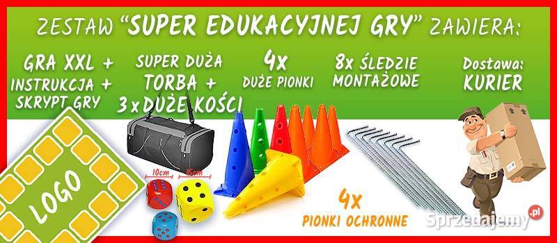 giga edukacyjna GRA XXL DZIECI Bezpieczni na Edukacyjne śląskie Katowice
