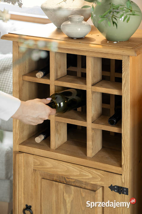 Rustykalna komoda na wino COM 14 Maków Podhalański sprzedam