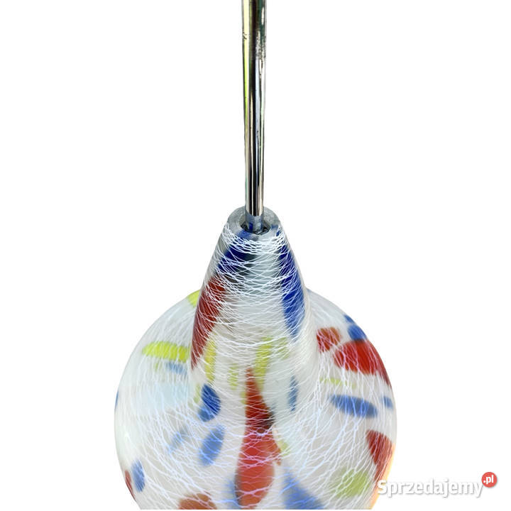 Lampa wisząca proj J Junek Zukov Czechosłowacja Warszawa