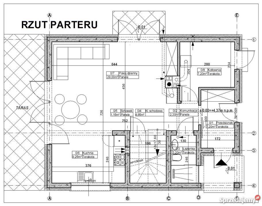 Krępsko dom jednorodzinny 108m2 124m2 Goleniów