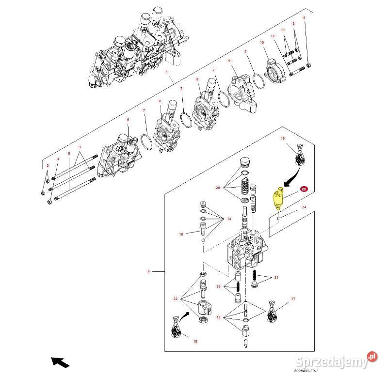 Zawór elektromagnetyczny Massey Ferguson Białystok