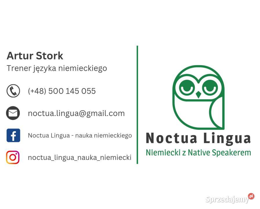 Nauka niemieckiego niemiecki online konwersacje Szczecin
