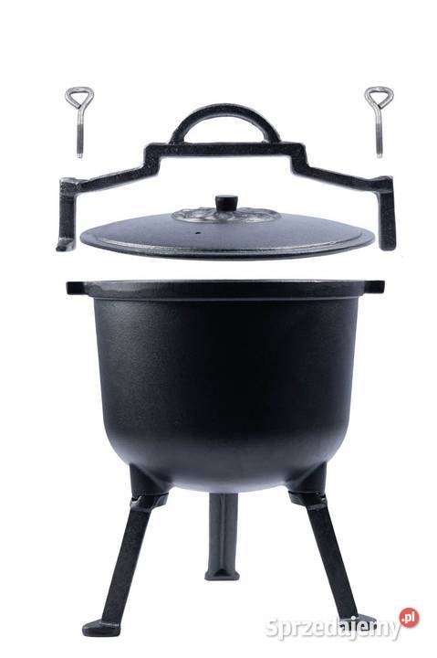 Kociołek myśliwski żeliwny garnek węgierski na Kociołki Poznań