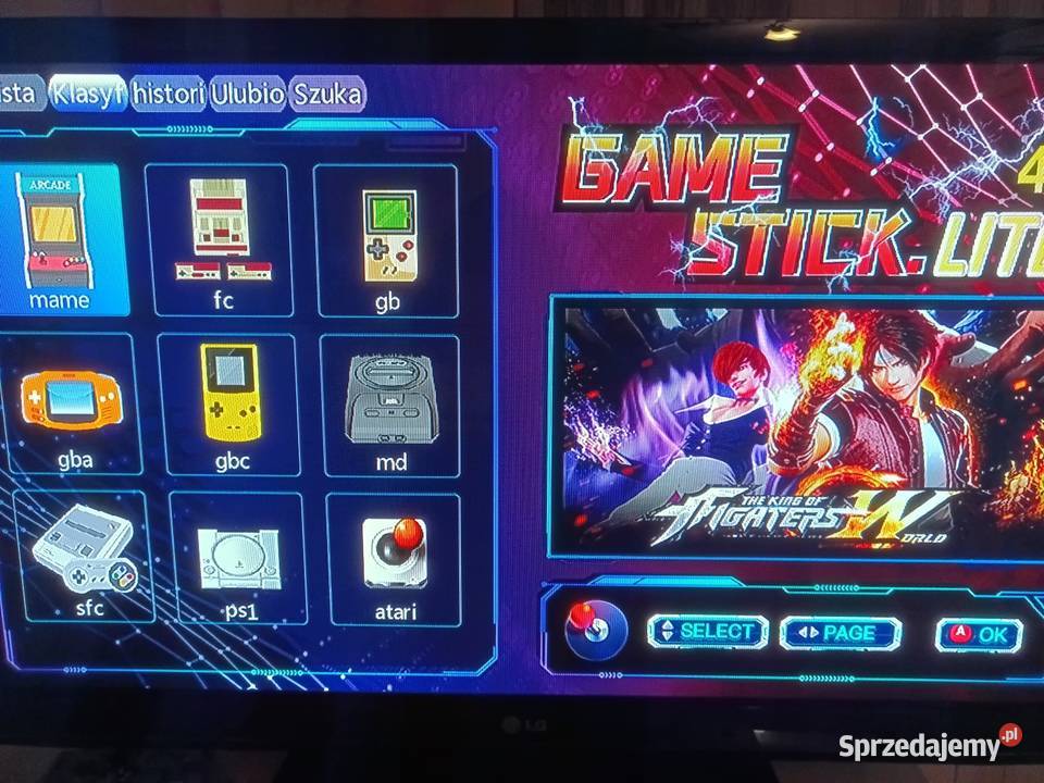 Konsola retro gry Cięcina