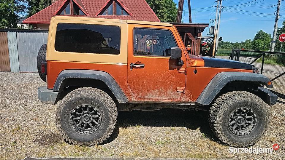 Jeep wrangler JK Zabłocie