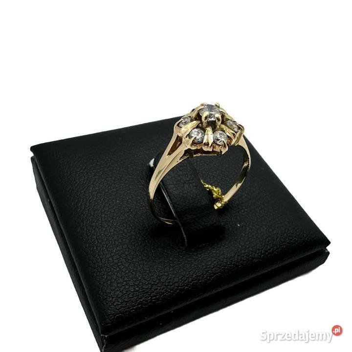 Złoty Pierścionek pr 585 225g R16 Elbląg