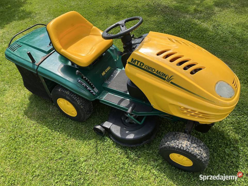 Traktorek kosiarka MTD 16 z pompą tylny wyrzut Łęki Strzyżowskie