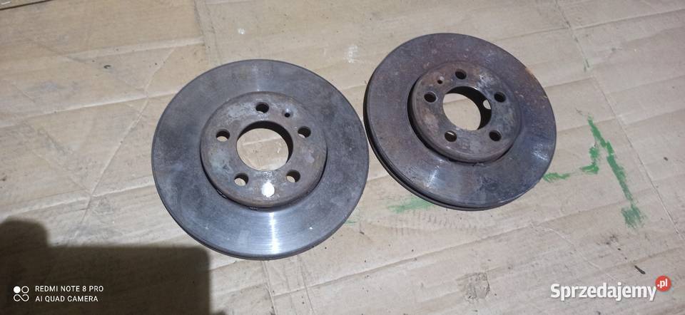 Tarcze klocki przód vw Biała