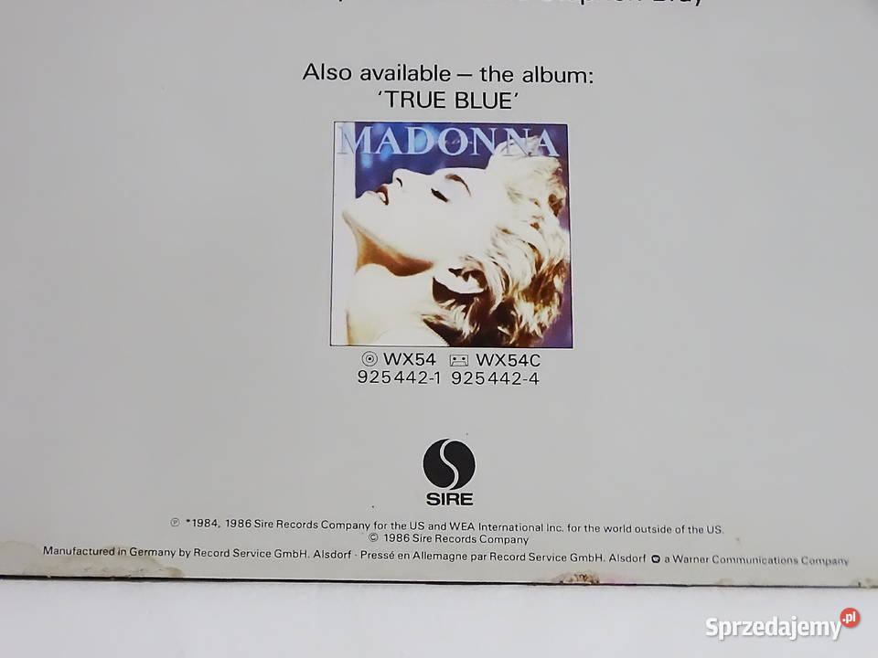 Madonna Papa Dont Preach Extended Version winyl Biłgoraj