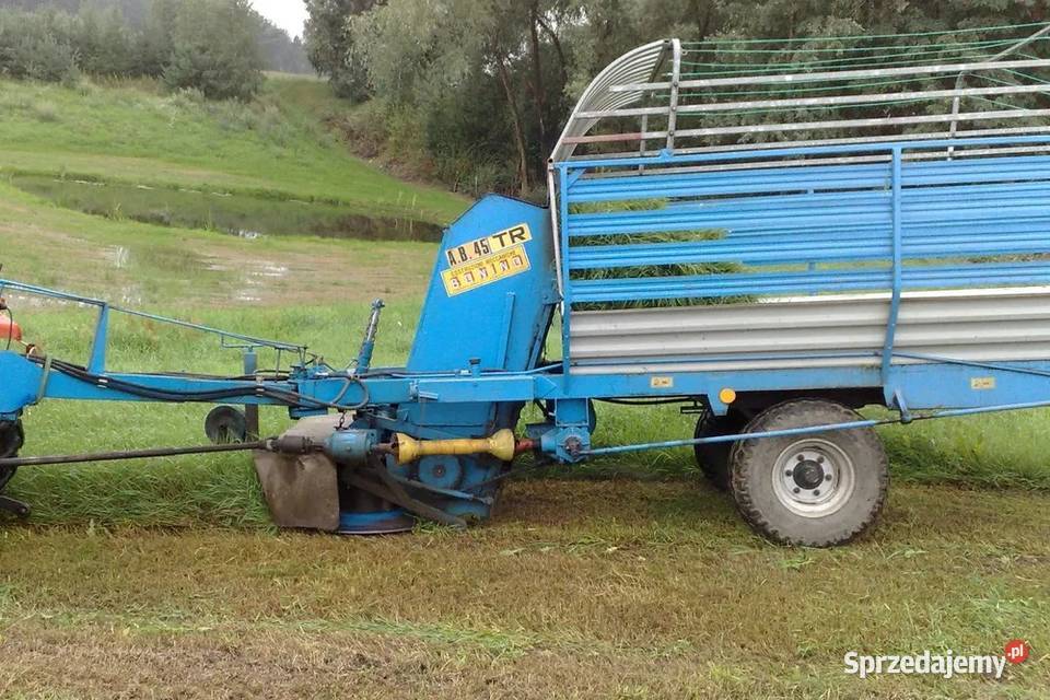 Ścinacz zielonek przyczepa samozbierająca z sprzedam