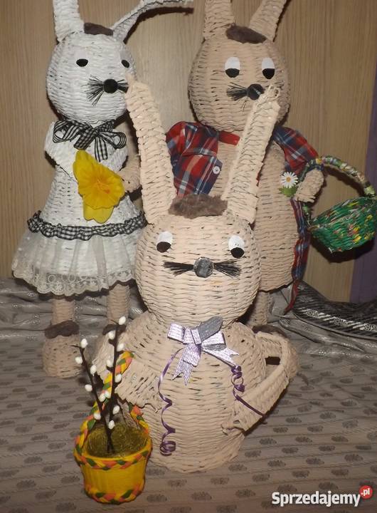 Zając papierowa wiklina lubelskie Lublin