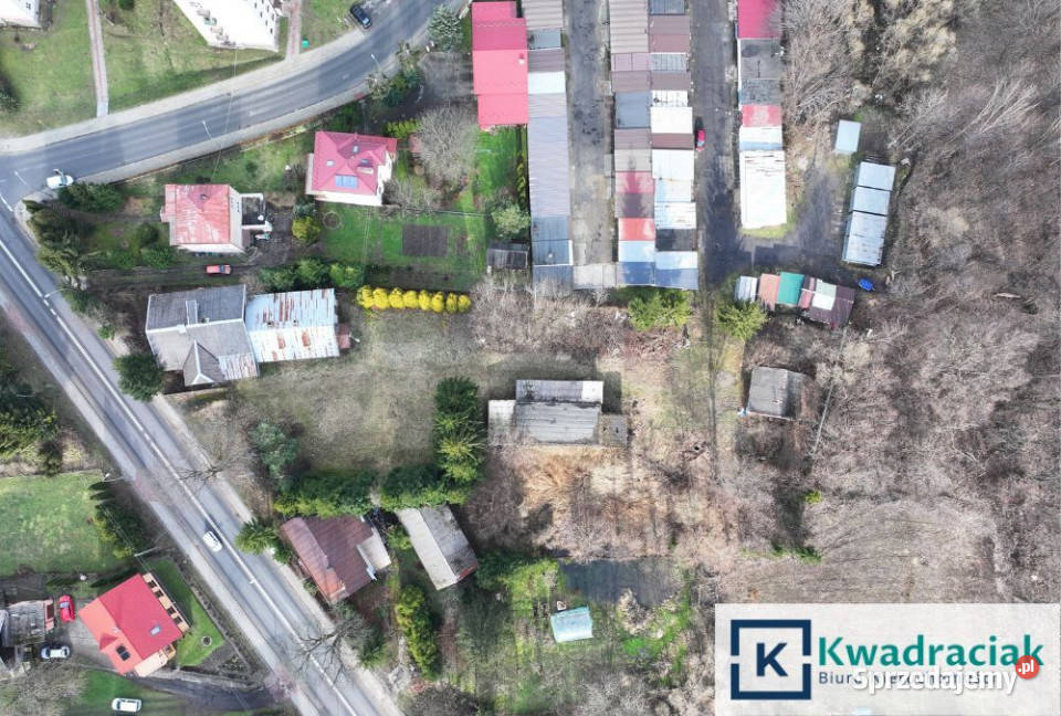 Działkę sprzedam 6872m2 Lesko Unii Brzeskiej handlowo-usługowa