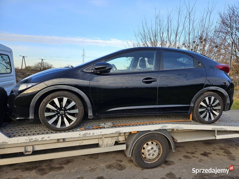 Honda Civic 2015r Kamera Grzane fotele Alufelgi wspomaganie kierownicy