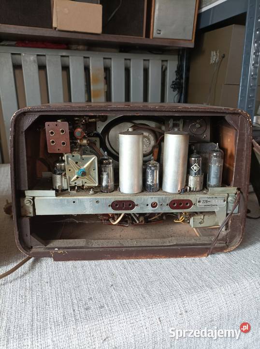 Małe radia lampowe Telefunken Loewe Opta Płock