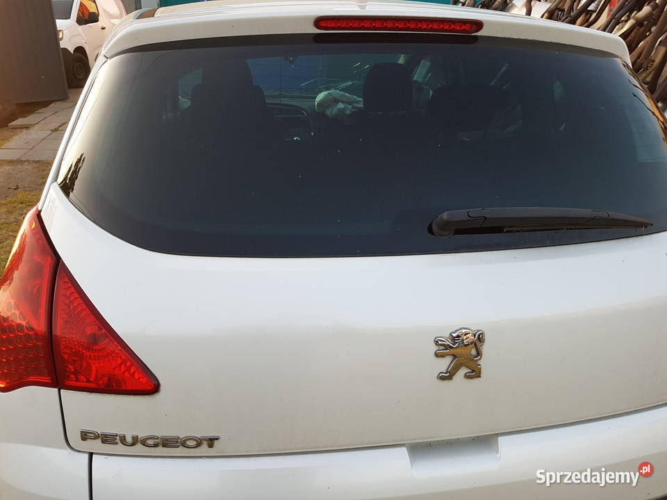 PEUGEOT 3008 2010 2012 KLAPA TYLNA BAGAZNIKA Turek sprzedam