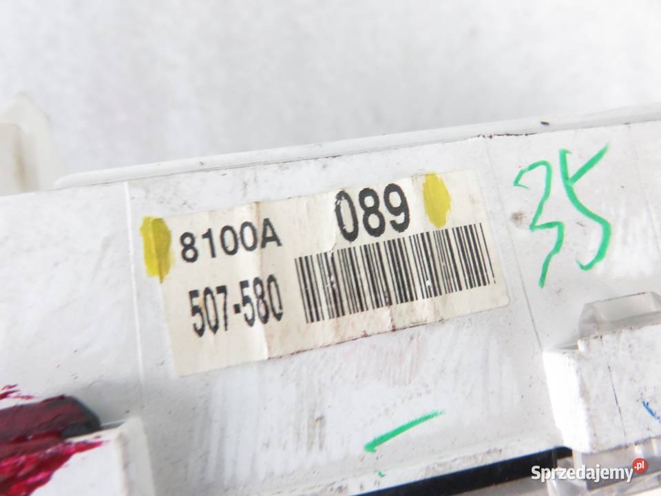 LICZNIK MITSUBISHI OUTLANDER 24 4WD 8100A089 osobowe