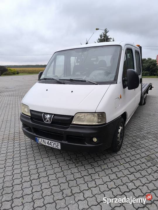 Peugeot boxer autolaweta 7osobowa Inowrocław