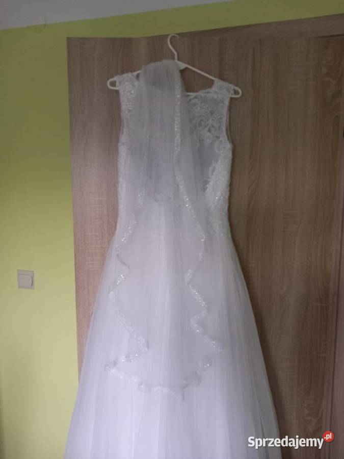 SUKNIA ŚLUBNA 36 38 sprzedam