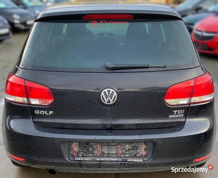 Volkswagen Golf VI 16 TDI KLIMA PODGRZ SIEDZENIA Golf Cmolas