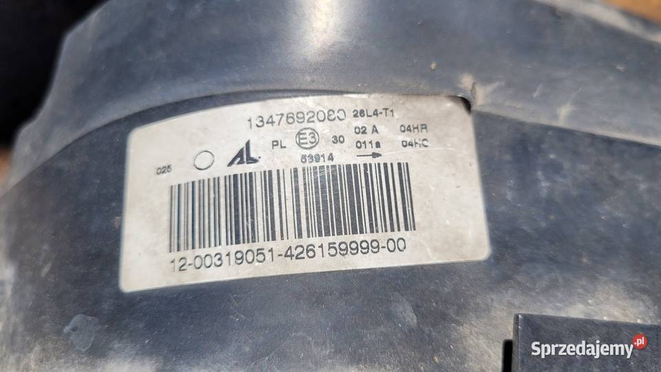 Lampa przednia lewa Fiat Ducato Łagów